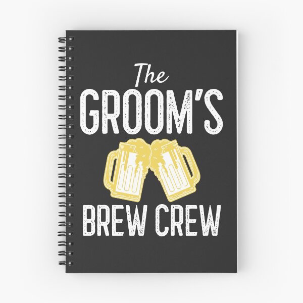 Item preview, The Groom's Brew Crew Brewing Gift designed and sold by EricJP.