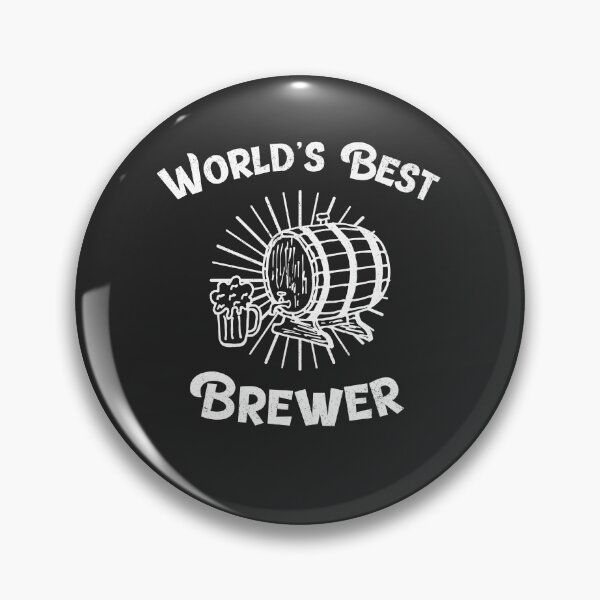 Item preview, World's Best Brewer Brewing Gift designed and sold by EricJP.