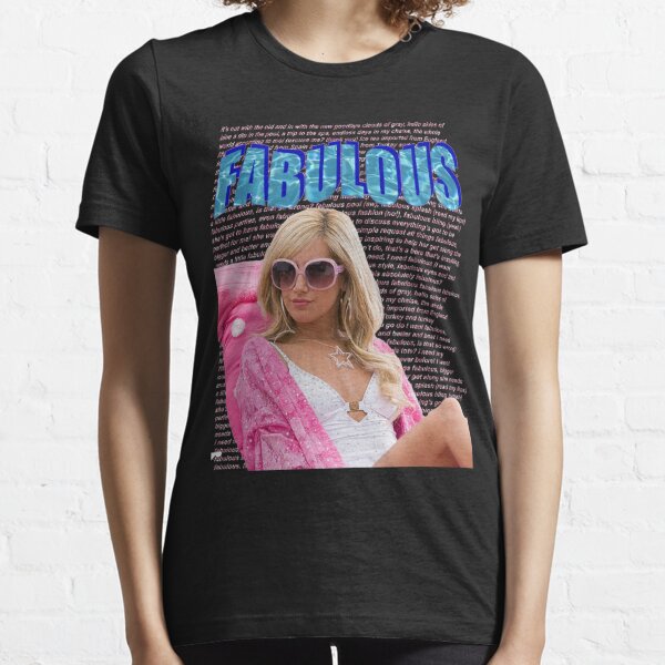 High School Musical Sharpay Fabulous T-Shirt T Shirt 100% Cotton Sharpay High  School Musical 2 Fabulous Hsm2 Troy Bolton