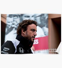 Fernando Alonso Poster