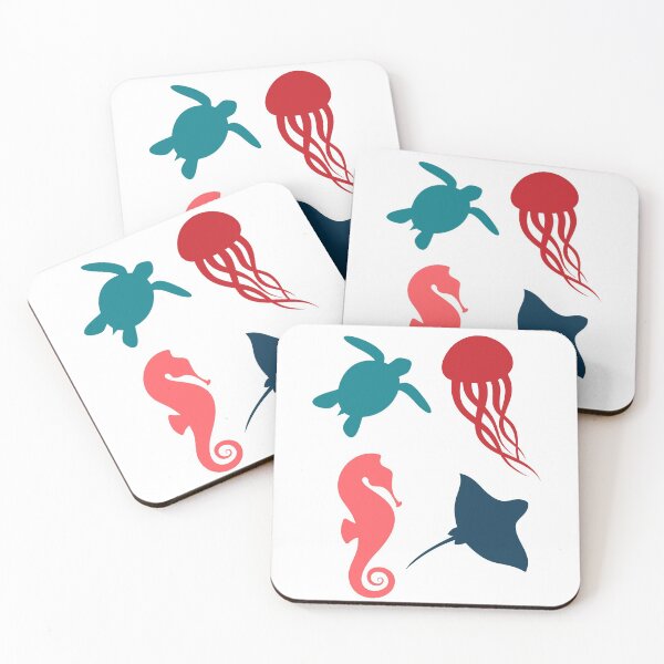 Item preview, Sea Creatures Delight Rd-DB-Cr-LB designed and sold by TIPJ.