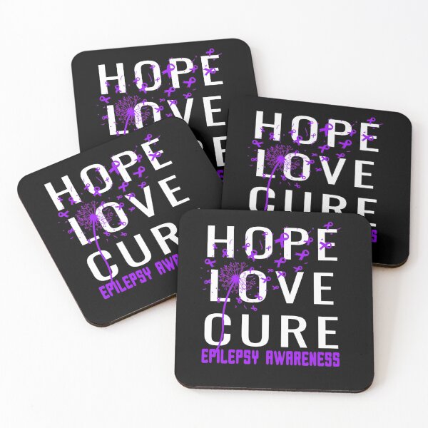 Item preview, Hope Love Cúré Épílépsý Awareness Long Sleeve T Shirt Team T designed and sold by BRTPBZ.