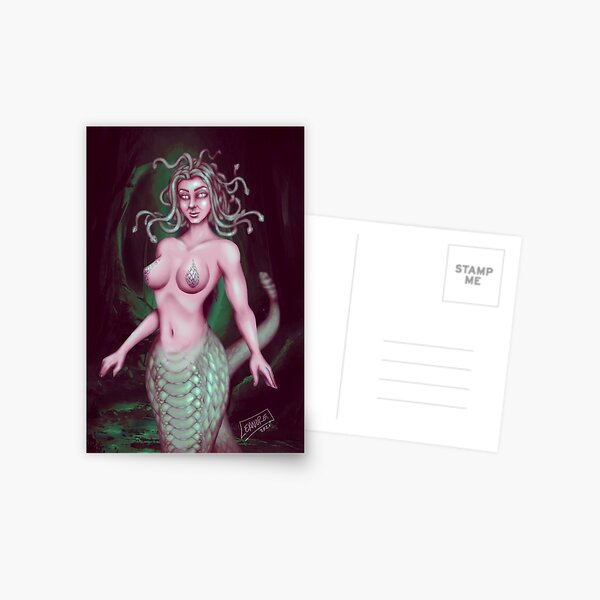Medusa: Stone Cold Beauty Postcard