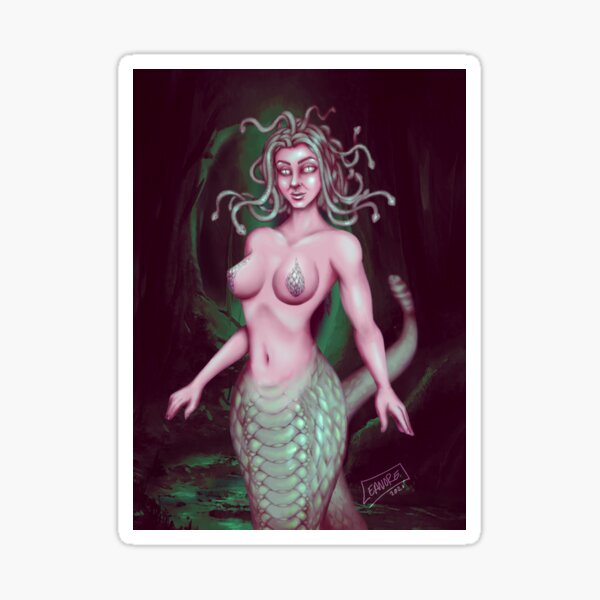 Medusa: Stone Cold Beauty Sticker