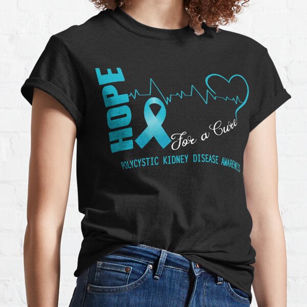 Renal Failure Blessed Despite Kidney Disease Hope Courage Faith Kidney Disease Awareness T-shirt Chronic Illness Dialysis
