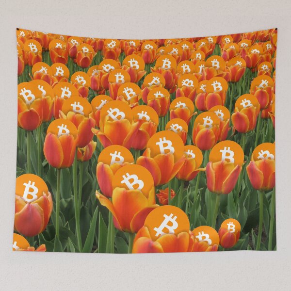 Item preview, Bitcoin Tulips designed and sold by Anonymousbtb.