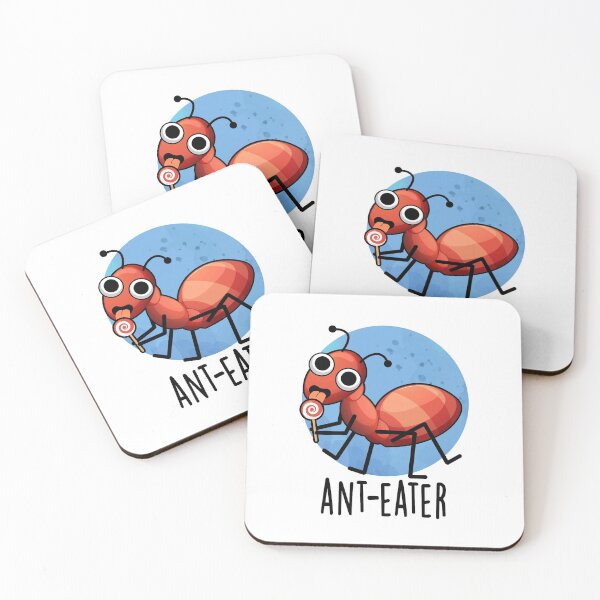 Item preview, Ant-eater Funny Ant Puns  designed and sold by punnybone.