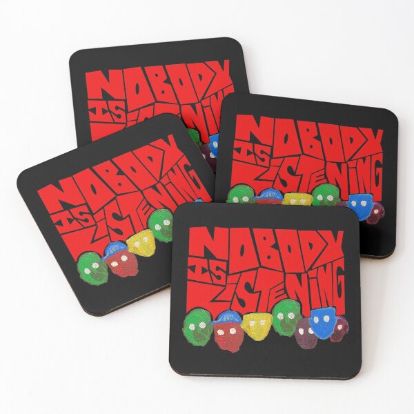 Item preview, Nobody is Listening designed and sold by Inna Zoldyck.
