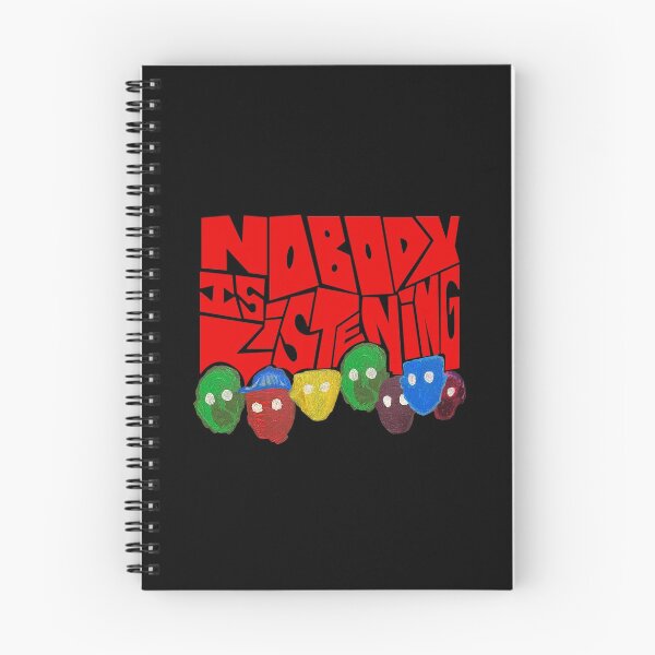 Item preview, Nobody is Listening designed and sold by Inna Zoldyck.