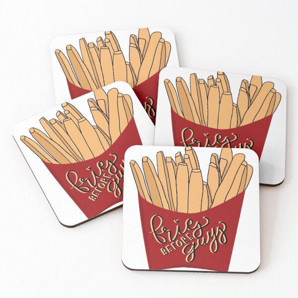 Item preview, Fries Before Guys Funny Design designed and sold by maiemarielane.