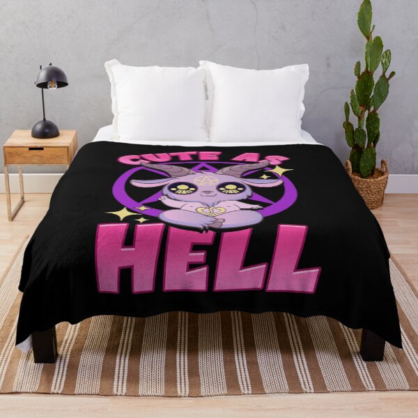 Item preview, Cute As Hell Pastel Anime Kawaii Baphomet Goth Pun designed and sold by perfectpresents.