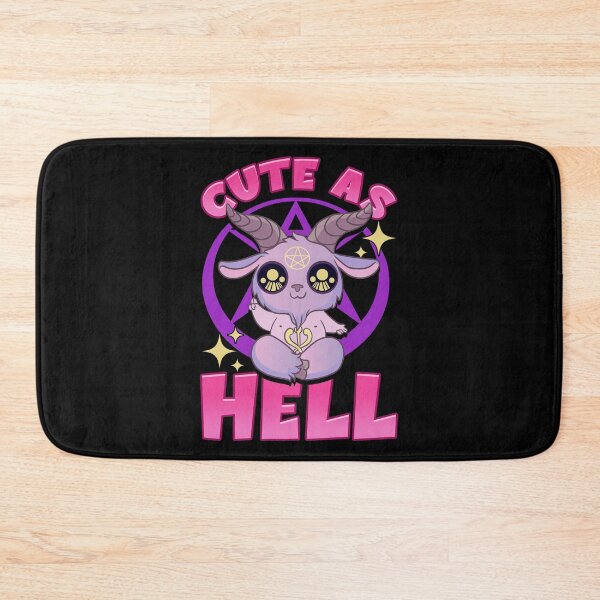 Item preview, Cute As Hell Pastel Anime Kawaii Baphomet Goth Pun designed and sold by perfectpresents.