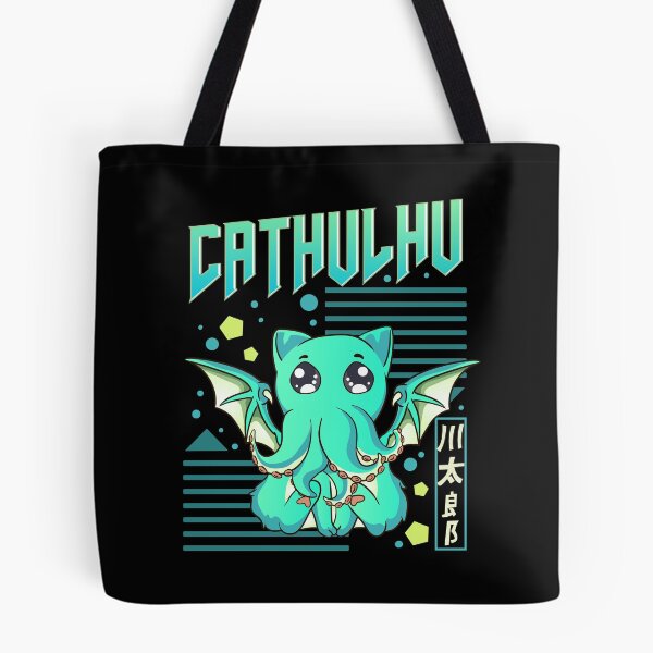Item preview, Cathulhu Funny Cat Cthulhu Pun Kawaii Anime designed and sold by perfectpresents.