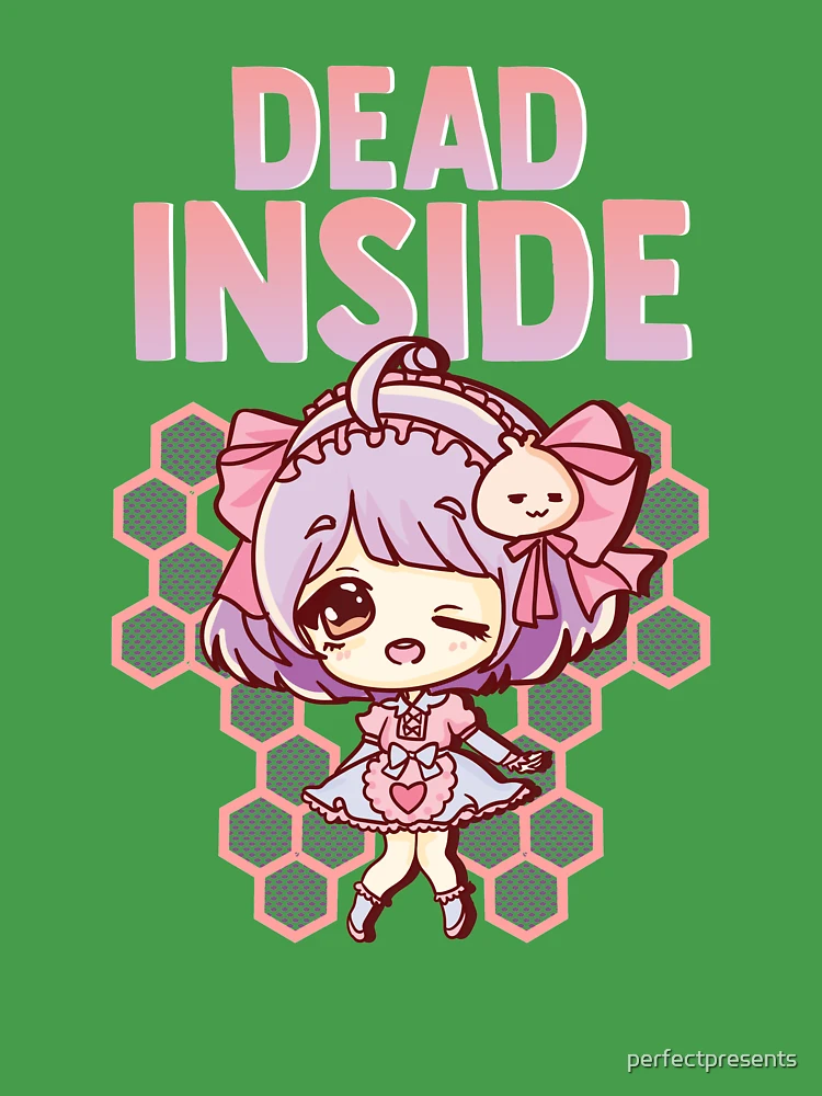 Cute Pastel Goth Dead Inside Kawaii Anime Girl Digital Art by The Perfect  Presents - Fine Art America