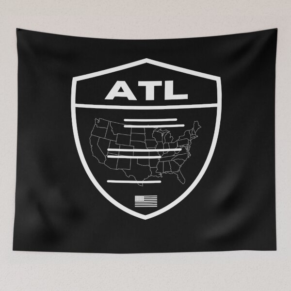Item preview, Hartsfield-Jackson Atlanta International Airport (ATL) Crest designed and sold by PilotPresents.