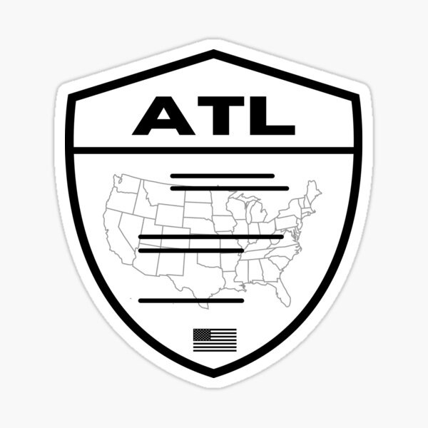 Item preview, Hartsfield-Jackson Atlanta International Airport (ATL) Crest designed and sold by PilotPresents.