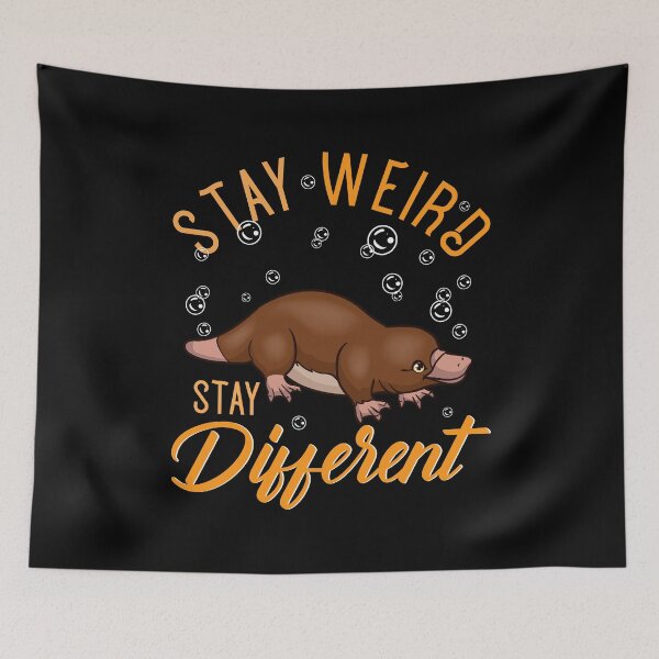 Item preview, Cute & Funny Stay Weird Stay Different Platypus designed and sold by perfectpresents.
