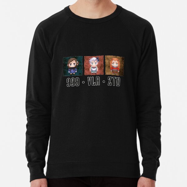 Zero Escape Waifu Trilogy Lightweight Sweatshirt