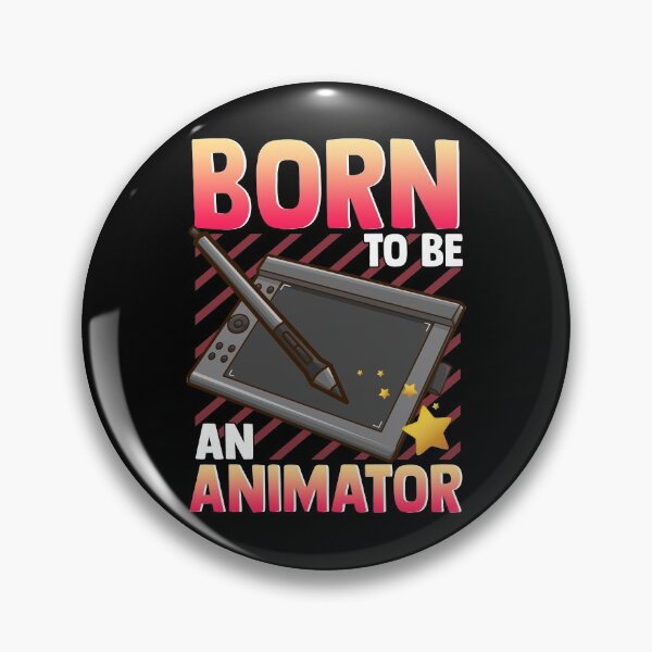Item preview, Cute & Funny Born To Be An Animator Professional designed and sold by perfectpresents.