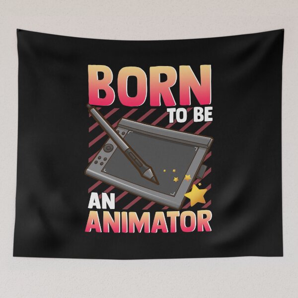 Item preview, Cute & Funny Born To Be An Animator Professional designed and sold by perfectpresents.