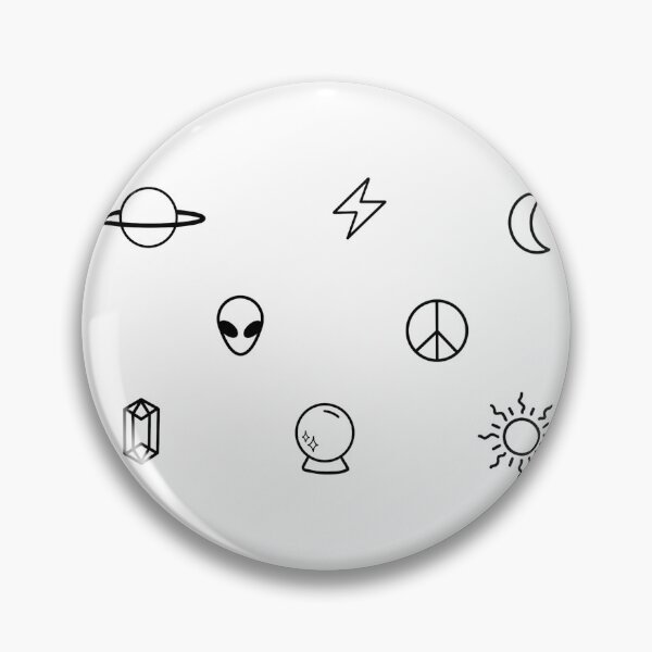 Artikelvorschau, Mini-Aufkleber Hippie spirituelles Design entworfen und verkauft von zoeyyyrose.