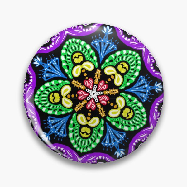 Item preview, Rainbow Plant Mandala designed and sold by Catalie-Art.