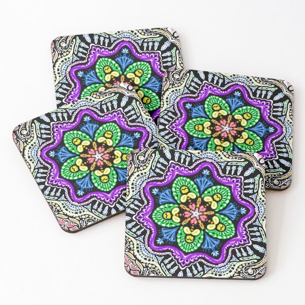 Item preview, Rainbow Plant Mandala designed and sold by Catalie-Art.