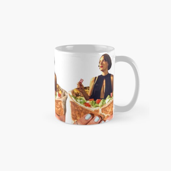 Vista previa del artículo con la obra «FleaBell TacoBag Crunchwrap Mono Recorte», diseñado y vendido por fleabagmemes.