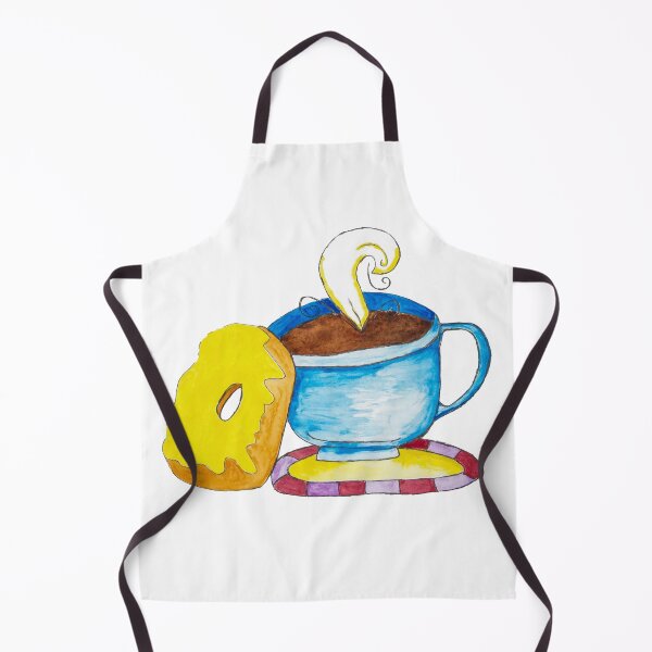 Item preview, Doughnut and a Coffee designed and sold by AliCatOriginals.
