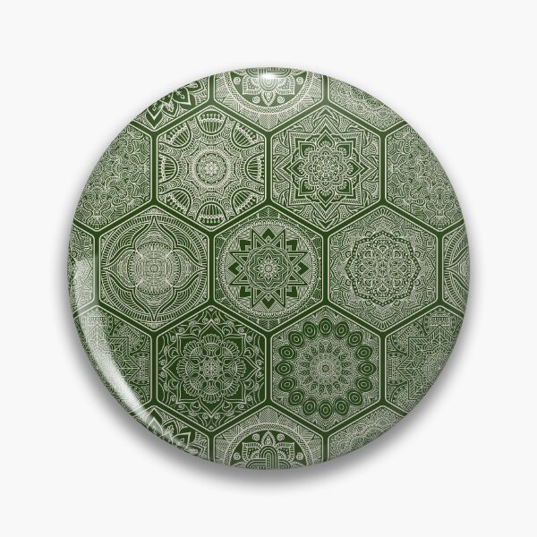 Item preview, Green Mandalas Scared Geometry designed and sold by solrevolver.