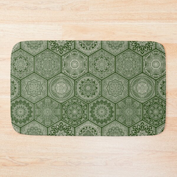 Item preview, Green Mandalas Scared Geometry designed and sold by solrevolver.