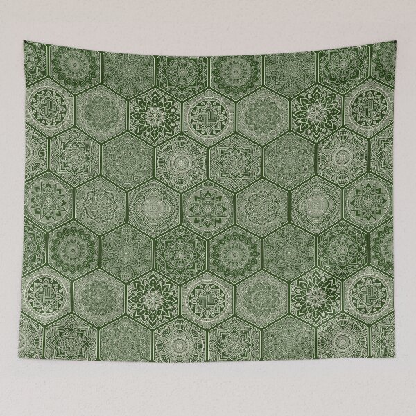 Item preview, Green Mandalas Scared Geometry designed and sold by solrevolver.