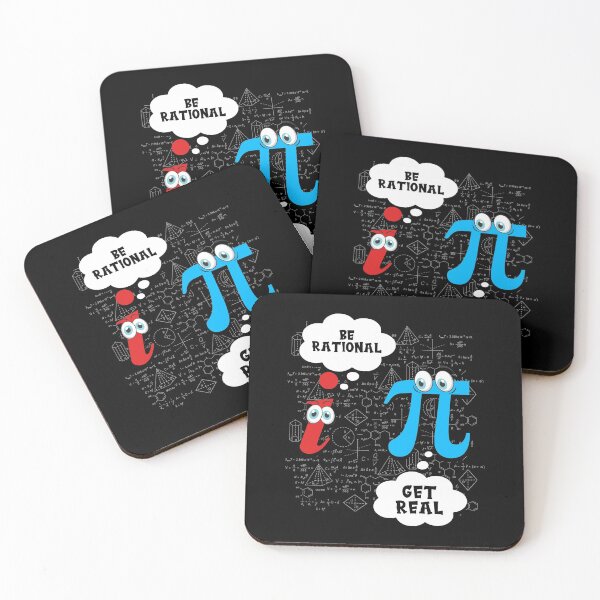 Item preview, Funny Be Rational Get Real Math Pun Statistics designed and sold by perfectpresents.