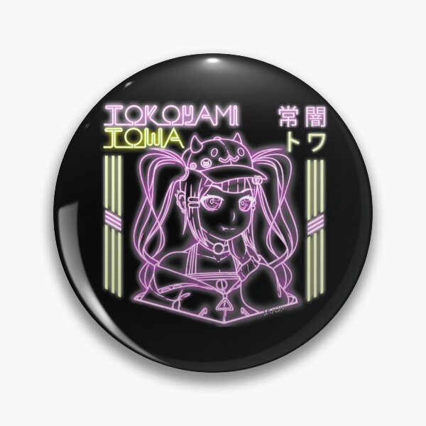 Item preview, Tokoyami Towa Hololive Neon designed and sold by TonaPlancarte.