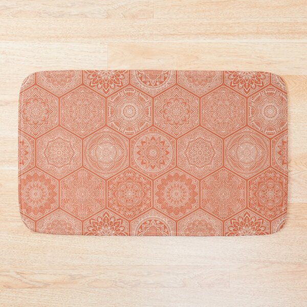 Item preview, Apricot Orange Mandalas Scared Geometry designed and sold by solrevolver.