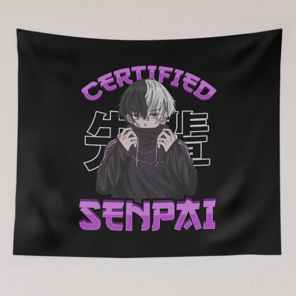 Item preview, Certified Senpai Anime Otaku Manga Japanese designed and sold by perfectpresents.