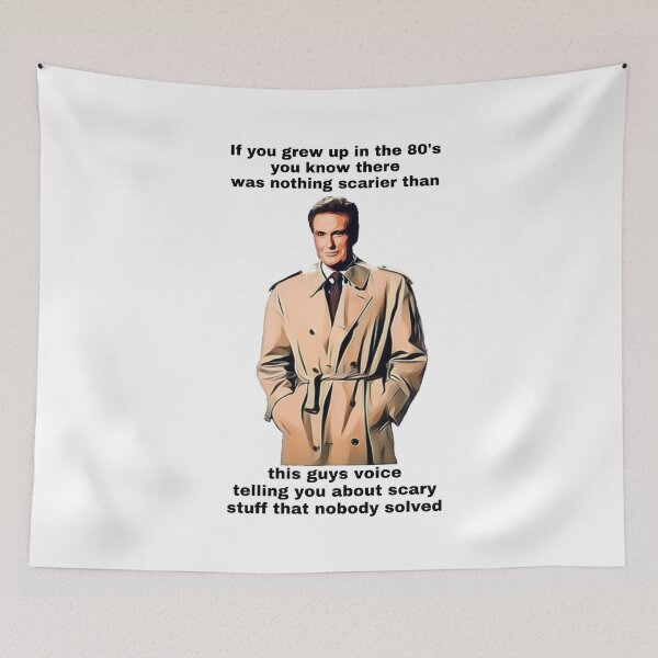 Item preview, Robert stack - unsolved mysteries  designed and sold by froggyleggs.