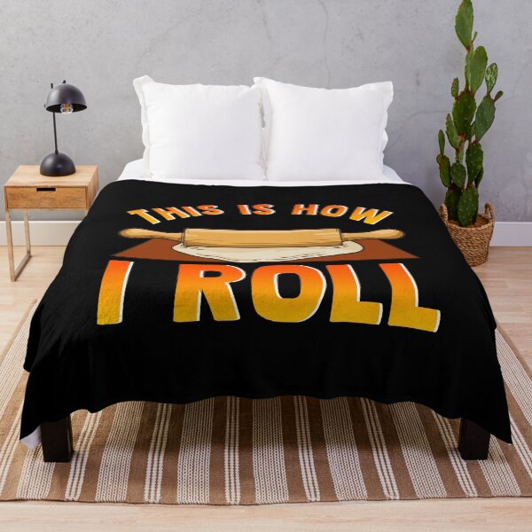 Item preview, Funny This Is How I Roll Rolling Pin Baking Pun designed and sold by perfectpresents.