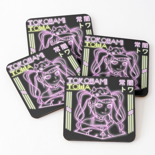 Item preview, Tokoyami Towa Hololive Neon designed and sold by TonaPlancarte.