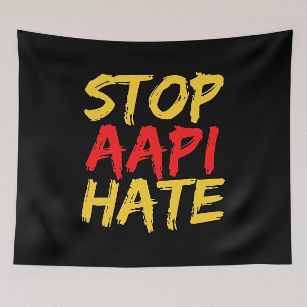 Item preview, Stop Asian Hate, Stop AAPI Hate Vinyl Sticker designed and sold by ecdato.
