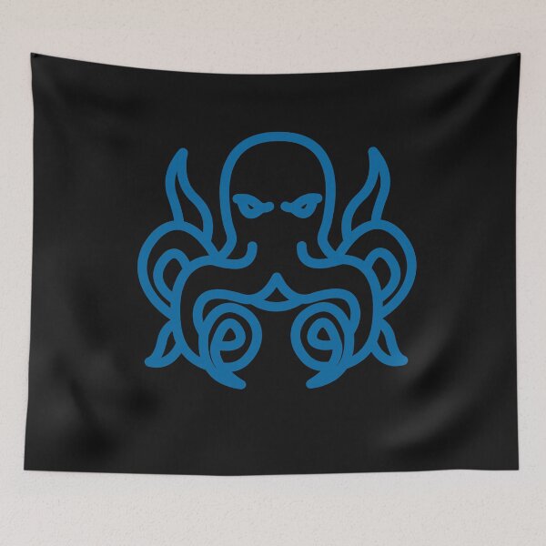 Item preview,  Blue Monster Octopus  designed and sold by thekidsprint.