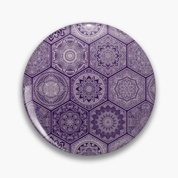 Item preview, Blackberry Purple Mandalas Scared Geometry designed and sold by solrevolver.