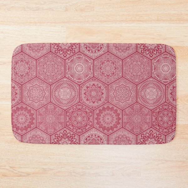 Item preview, Strawberry Pink Mandalas Scared Geometry designed and sold by solrevolver.