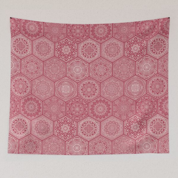 Item preview, Strawberry Pink Mandalas Scared Geometry designed and sold by solrevolver.