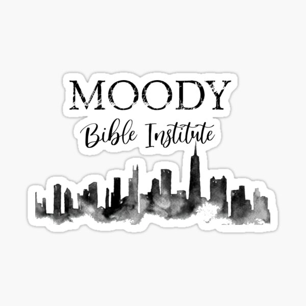 Vista previa del artículo con la obra «Instituto Bíblico Moody», diseñado y vendido por Kwynn Alge.