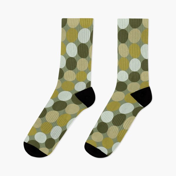 Artikelvorschau, Camo grün gelb gold gold khaki Buntes gepunktetes Kreismuster entworfen und verkauft von BLMcreations.