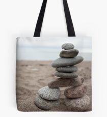 Lake Superior Inukshuk Tote Bag