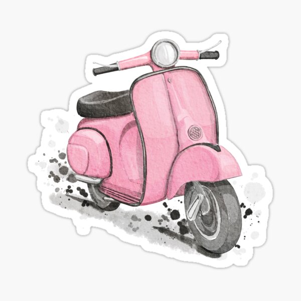 Vespa Flat иллюстрация