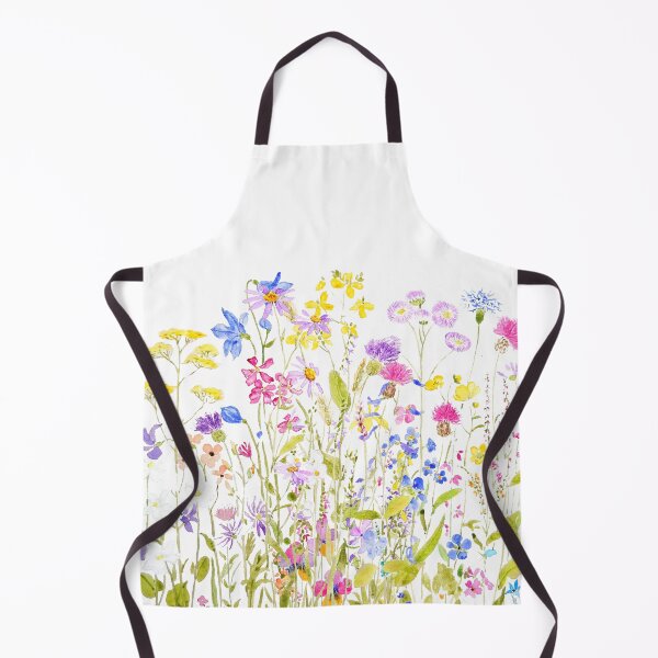 Item preview, hand painted colorful meadow painting designed and sold by ColorandColor.