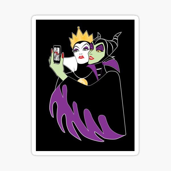 Wicked Selfie STICKER Sticker